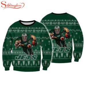Nfl New York Jets Player Ugly Christmas Sweater