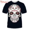 NFL Tampa bay buccaneers T-shirt cool skull for fans