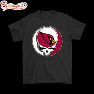 NFL Team Arizona Cardinals x Grateful Dead Logo Band T-Shirt For Fans