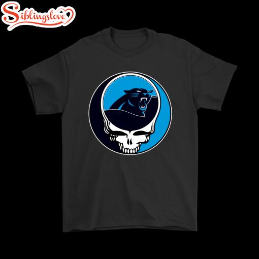 NFL Team Carolina Panthers x Grateful Dead Logo Band T-Shirt For Fans 1 NFL Team Carolina Panthers x Grateful Dead Logo Band T-Shirt For Fans