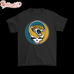 NFL Team Jacksonville Jaguars x Grateful Dead Logo Band T-Shirt For Fans