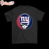 NFL Team New York Giants x Grateful Dead Logo Band T-Shirt For Fans
