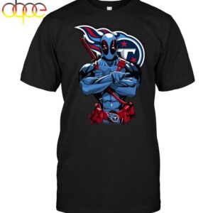 Nfl Tennessee Titans Giants Deadpool Tennessee Titans T-shirt For Fans