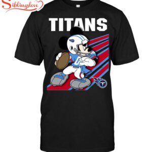 Nfl Tennessee Titans Mickey Mouse Disney T-shirt For Fans