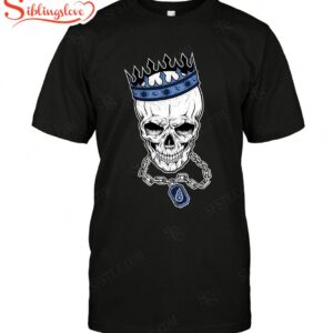 Nfl Tennessee Titans Skull Rock With Crown T-shirt For Fans