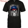 Nfl Tennessee Titans Skull Rock With Hat T-shirt For Fans