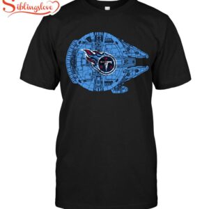 Nfl Tennessee Titans The Millennium Falcon Star Wars T-shirt For Fans