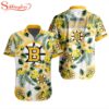 NHL Boston Bruins Flowers Hawaiian Shirts For Fans