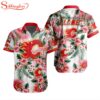 NHL Calgary Flames Flowers Hawaiian Shirts For Fans