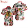 NHL Chicago Blackhawks Flowers Hawaiian Shirts For Fans