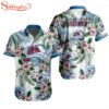NHL Colorado Avalanche Flowers Hawaiian Shirts For Fans