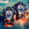 NHL Edmonton Oilers Hawaiian Shirts Gift For Fans