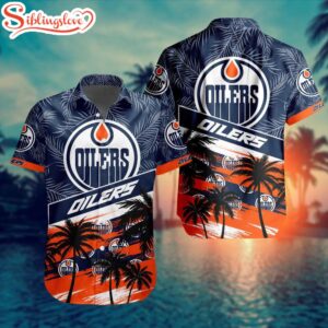 NHL Edmonton Oilers Hawaiian Shirts Gift For Fans