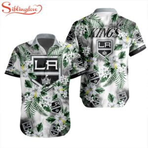 NHL Los Angeles Kings Flowers Hawaiian Shirts For Fans