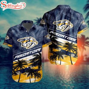 NHL Nashville Predators Hawaiian Shirts Gift For Fans