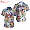 NHL New York Islanders Flowers Hawaiian Shirts For Fans