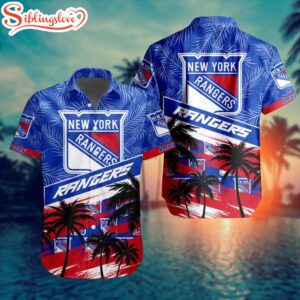 NHL New York Rangers Hawaiian Shirts Gift For Fans