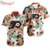 NHL Philadelphia Flyers Flowers Hawaiian Shirts For Fans