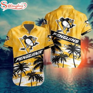 NHL Pittsburgh Penguins Hawaiian Shirts Gift For Fans