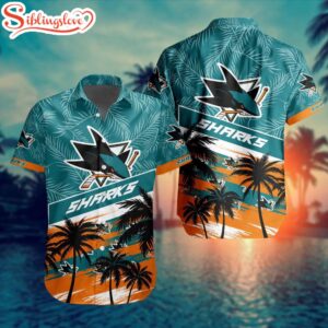 NHL San Jose Sharks Hawaiian Shirts Gift For Fans