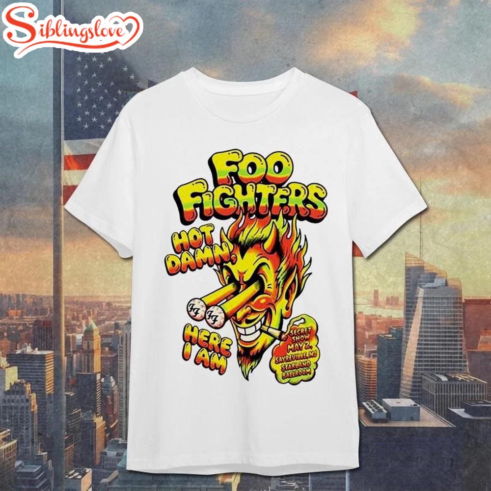 Nice Foo Fighters Sayreville New Jersey 2026Unisex T-Shirt 1 Nice Foo Fighters Sayreville New Jersey 2026Unisex T-Shirt