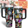 NKOTB Music Tumbler 40Oz With Handle