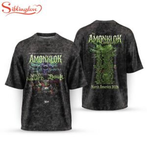 North America – The Amonklok Conquest Tour 2026 WA 3D T-Shirt