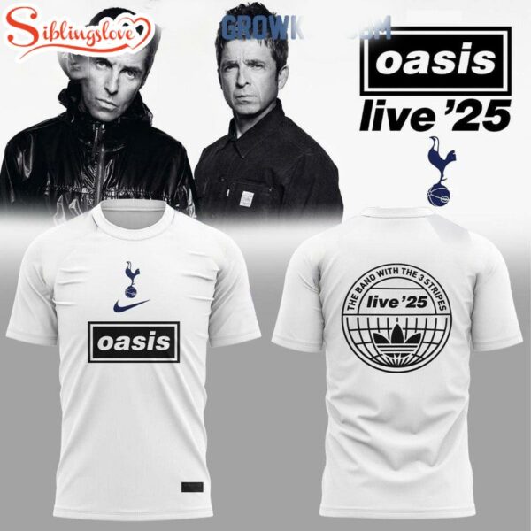 Oasis x Tottenham Hotspur Wembley Stadium 2025 All Over Print T-Shirt