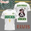 Oregon Ducks NCAA Elvis Presley 3D Shirt Gifts For Fans