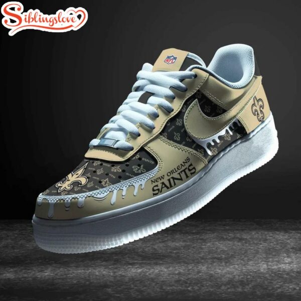 Orleans Saints NFL Air Force 1 Shoes For Fans