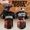 P Pirates X Chris Brown Breezy Bowl Xx Stadium World Tour 2025 Baseball Jersey Shirt