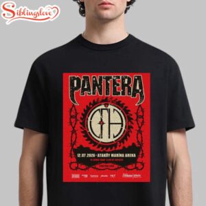 Pantera Istanbul Turkey 2026 Unisex T-Shirt For Fans