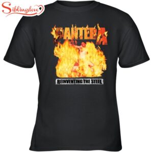Pantera Reinventing the Steel Tour Black Unisex T-Shirt