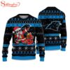 Panthers Santa Claus Ugly Christmas Sweater
