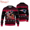 Patriots Santa Claus Ugly Christmas Sweater