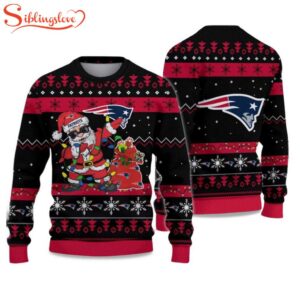Patriots Santa Claus Ugly Christmas…