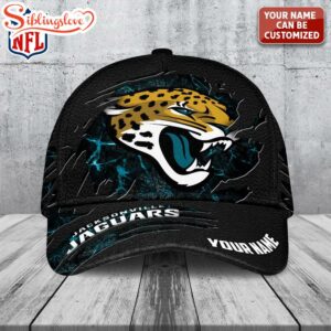 Personalized Name Jacksonville Jaguars Classic Baseball Cap For Fans