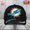 Personalized Name Miami Dolphins Classic Baseball Cap For Fans