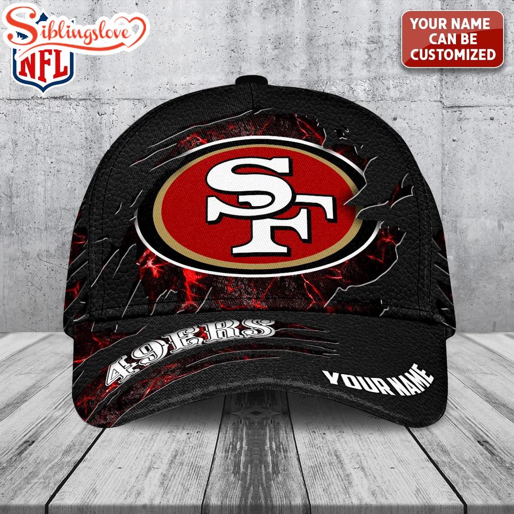 Personalized Name San Francisco 49ers Classic Baseball Cap For Fans Personalized Name San Francisco 49ers Classic Baseball Cap For Fans