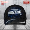 Personalized Name Seattle Seahawks Classic Baseball Cap For Fans