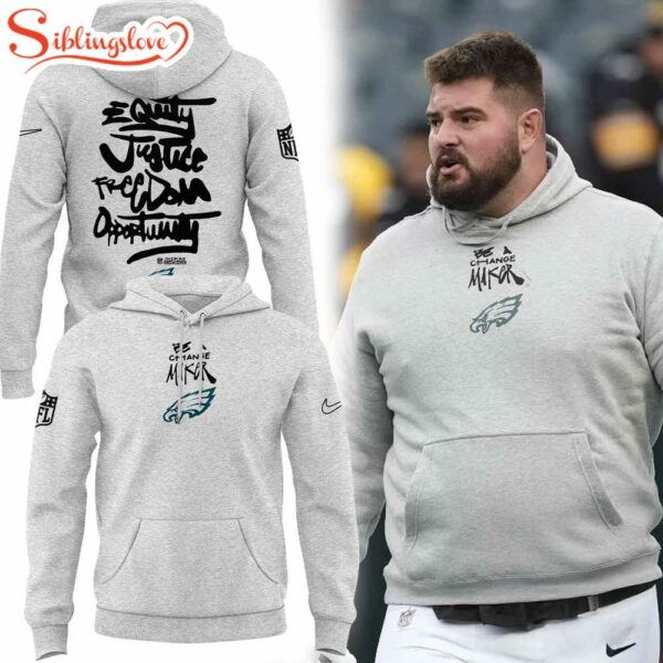 Philadelphia Eagles Be A Change Maker NFL Hoodie 3D Shirt