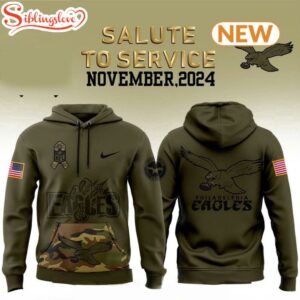 Philadelphia Eagles Camo Military Hoodie…