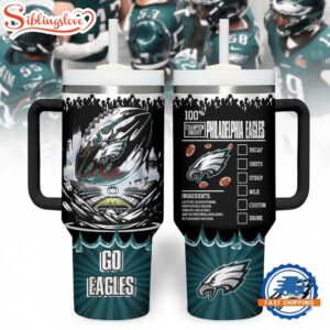 Philadelphia Eagles Champion Tumbler 40Oz With Handle