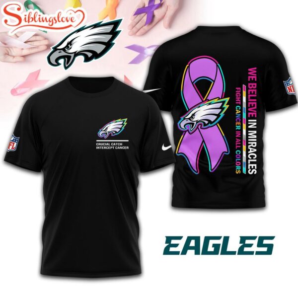 Philadelphia Eagles NFL Crucial Catch 3D Shirt