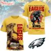 Philadelphia Eagles NFL Godzilla King of the Monsters 3D Shirt