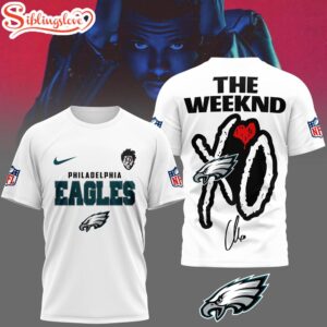 Philadelphia Eagles NFL The Weeknd 3D Shirt For Fans
