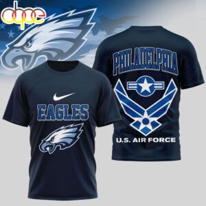 Philadelphia Eagles U.S.Air Force 3D T-Shirt