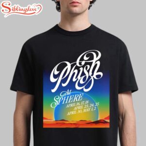 Phish Live At Sphere Las Vegas 2026 Unisex T-Shirt