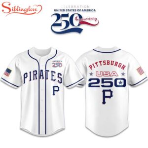 Pirates America 250th Anniversary 2026 Baseball Jersey Shirt