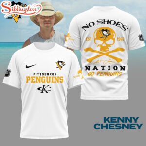 Pittsburgh Penguins NHL Kenny Chesney 3D Shirt